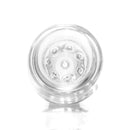 HiSi Glass - 7" Stemless Geyser Bubbler w/ Removable Mouthpiece - The Cave