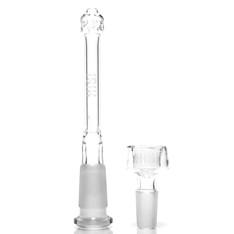 HiSi Glass - 16" Beaker - Jr. Triple U Perc - The Cave