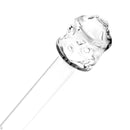 HiSi Glass - 16" Straight Tube - 50x5mm - The Cave