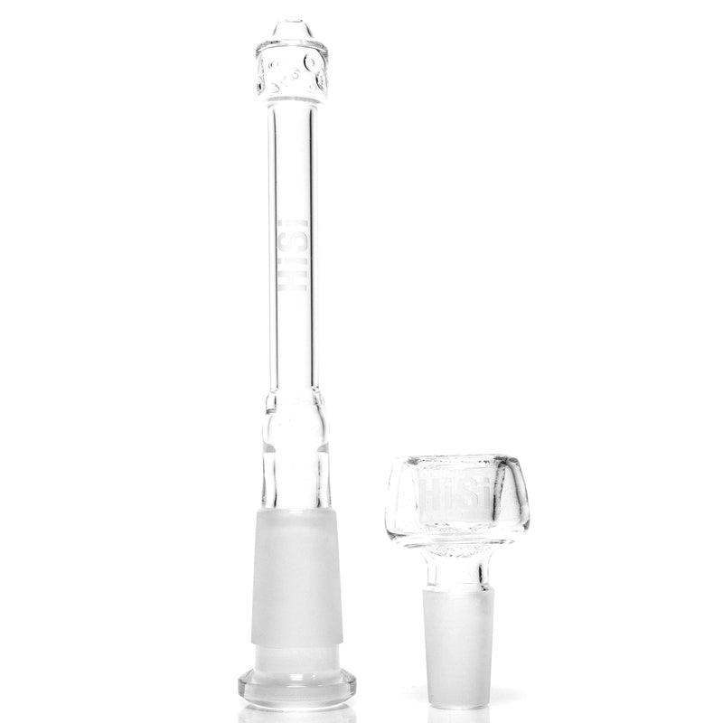 HiSi Glass - 15" Beaker - Jr. Triple Bell Perc 2.0 - The Cave