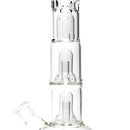 HiSi Glass - 15" Beaker - Jr. Triple Bell Perc 2.0 - The Cave