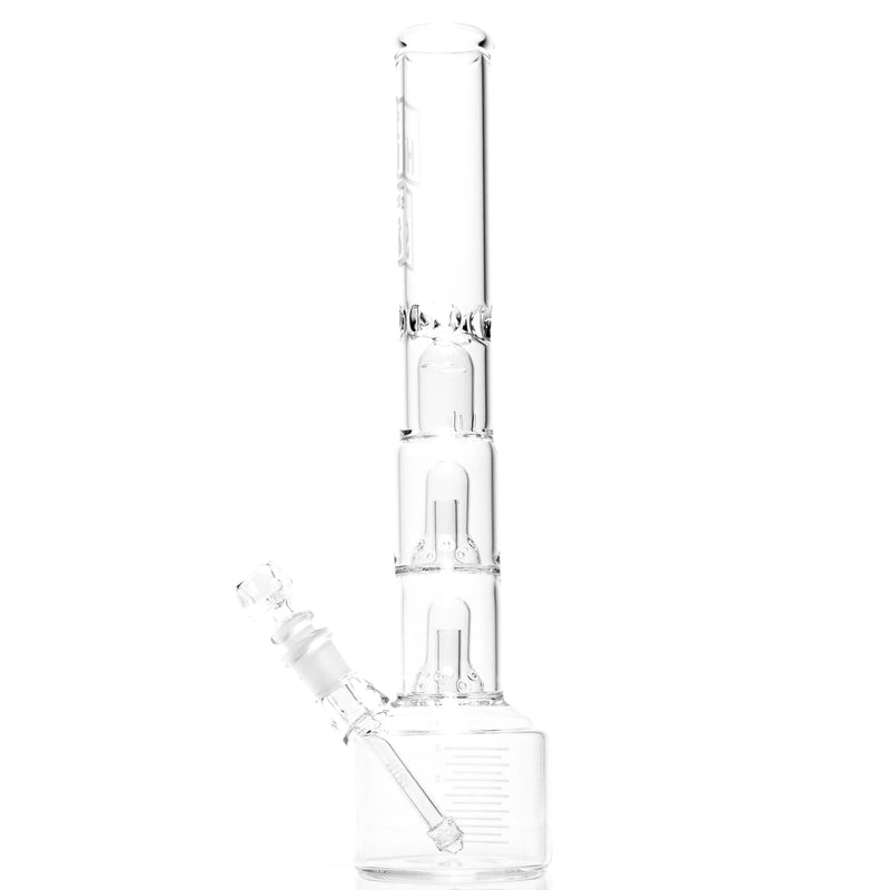 HiSi Glass - 15" Beaker - Jr. Triple Bell Perc 2.0 - The Cave