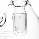 HiSi Glass - 15" Beaker - Double U Perc - The Cave