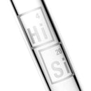 HiSi Glass - 15" Beaker - Double U Perc - The Cave