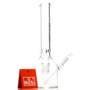 HiSi Glass - 15" Beaker - Double U Perc - The Cave