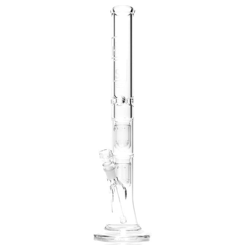 HiSi Glass - 21" Straight Tube - Triple U Perc - The Cave