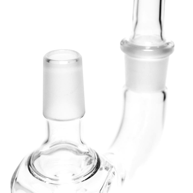 HiSi Glass - 8" Halo Bubbler w/ Removable Mouthpiece - The Cave