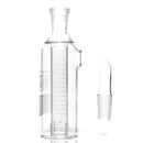 HiSi Glass - Ashcatcher - 6-Slit Perc - 38x3 - 14mm Male 90° - The Cave