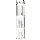 HiSi Glass - 20" Straight Tube - Triple Bell Perc 2.0 - 2nd - The Cave