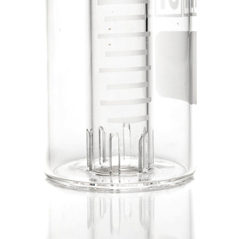 HiSi Glass - Hex Ashcatcher - 6-Slit Perc - 50x5 - 18mm Male 45° - The Cave