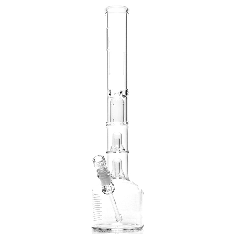 HiSi Glass - 19" Beaker - Triple Bell Perc 2.0 - The Cave