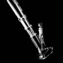 HiSi Glass - 18" Straight Tube - Double Bell Perc 2.0 - The Cave