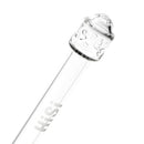 HiSi Glass - 18" Straight Tube - Jr. Triple U Perc - The Cave