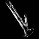 HiSi Glass - 18" Straight Tube - Jr. Triple U Perc - The Cave