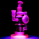 Ill Glass - Custom Flux Cycler w/ Stabilization Pylons - UV Neo Light & Crushed Opal - The Cave
