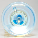 Ill Glass - Custom Flux Cycler w/ Stabilization Pylons - UV Neo Light & Crushed Opal - The Cave