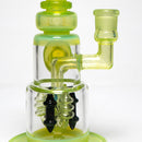 Ill Glass - Custom Flux Cycler w/ Stabilization Pylons - Opal Lime & Crushed Opal - The Cave