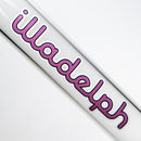 Illadelph - Medium Straight - Purple & White 5mm - The Cave
