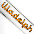 Illadelph - Mini Beaker - Orange & White 5mm - The Cave