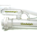 Illadelph - Mini Ashcatcher - 14mm - Lime & White - The Cave