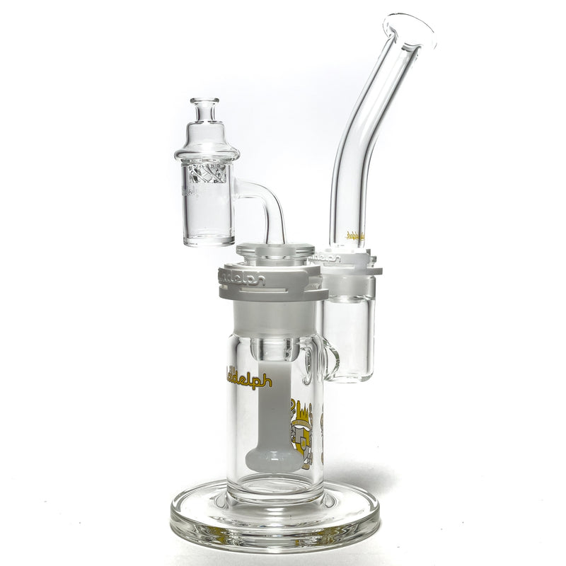 Illadelph - Detachable Bubbler - Yellow & White - The Cave