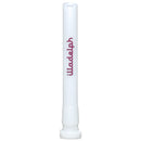 Illadelph - Mini OG Downstem - White w/ Purple & White Label - The Cave