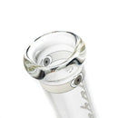 Illadelph - Medium Signature Beaker - White & Black 5mm - The Cave