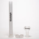 Illadelph - Tall Beaker - Grey & White Label 7mm - The Cave