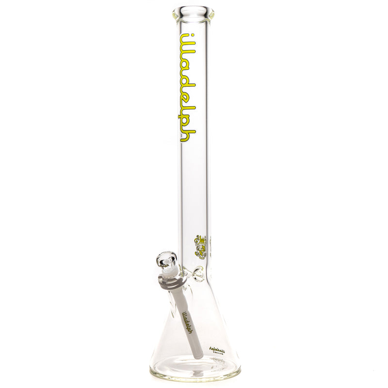 Illadelph - Tall Beaker - Lime & White Label 7mm - The Cave