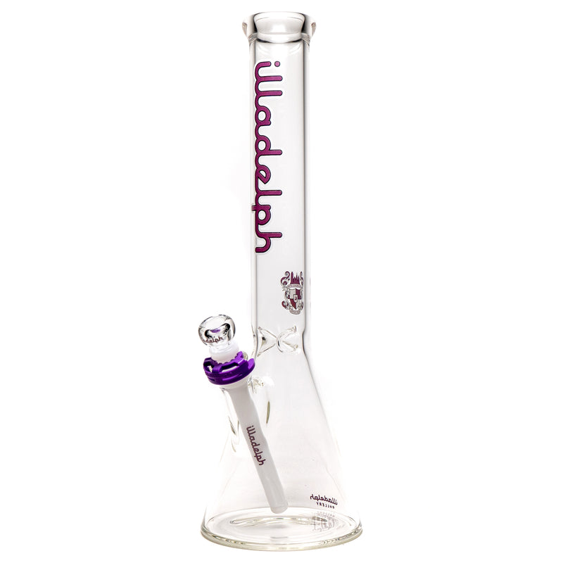 Illadelph - Short Beaker - Purple & White 5mm - The Cave