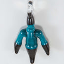 J.O.P. - Chicken Foot Pendant - Agua Azul & Black - The Cave