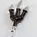 J.O.P. - Chicken Foot Pendant - Black & Clear - The Cave
