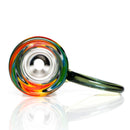 K2 Glass - Worked Snap Slide - 14mm - Fire & Earth Wag w/ CFL Potion Handle