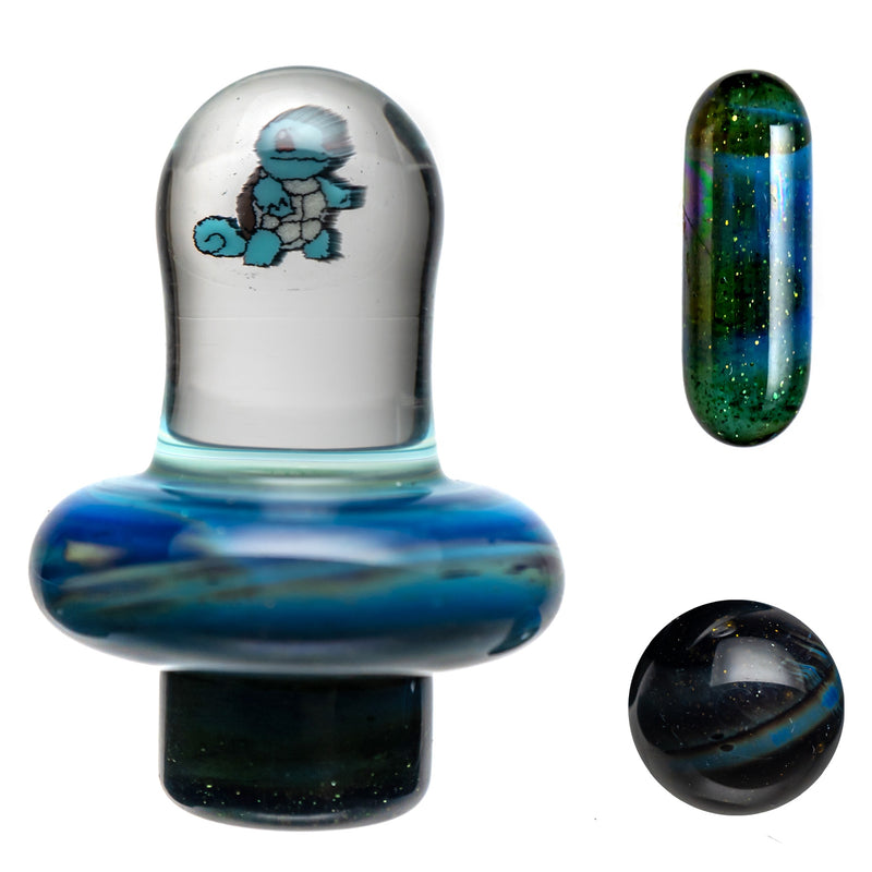 Keys Glass - Slurper Set - Squirtle - Sparkle Deppe's Darkness - The Cave