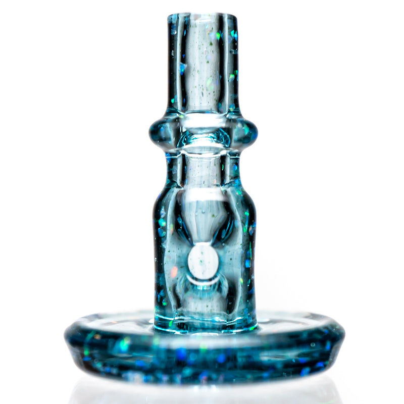 Kovacs Glass - Puffco Joystick Insert - XL - Blue Stardust Cropal - The Cave