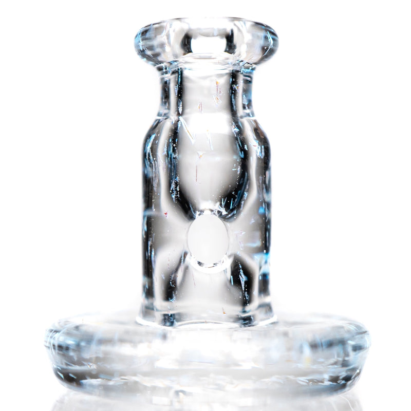 Kovacs Glass - Puffco Joystick Insert - Regular - Silver/Clear Dichro - The Cave