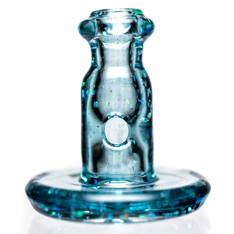 Kovacs Glass - Puffco Joystick Insert - Regular - Blue Stardust Cropal - The Cave