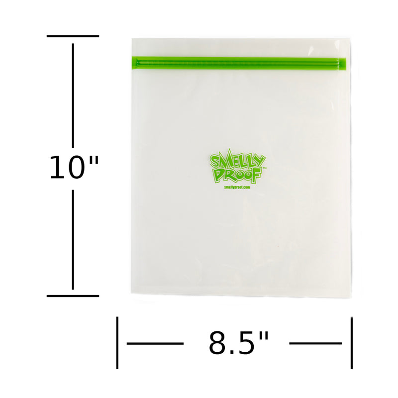 Smelly Proof - Large Bag - Clear - 5 Pack Bundle - The Cave