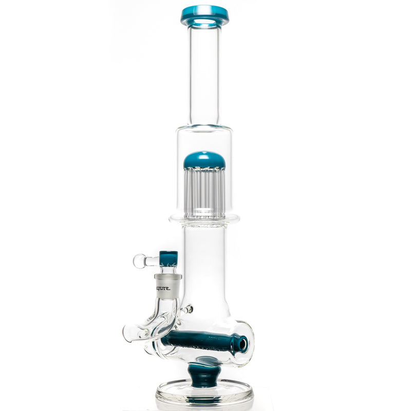 Leisure - Inline/13 Arm Tree Perc Tube - Peacock - The Cave