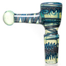 Leisure - Worked Disk Slide - 14mm - Titan w/ Black & White Wag - The Cave