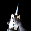 Lotus Torch - GT L7310 - Twin Pinpoint Torch Lighter - Chrome - The Cave