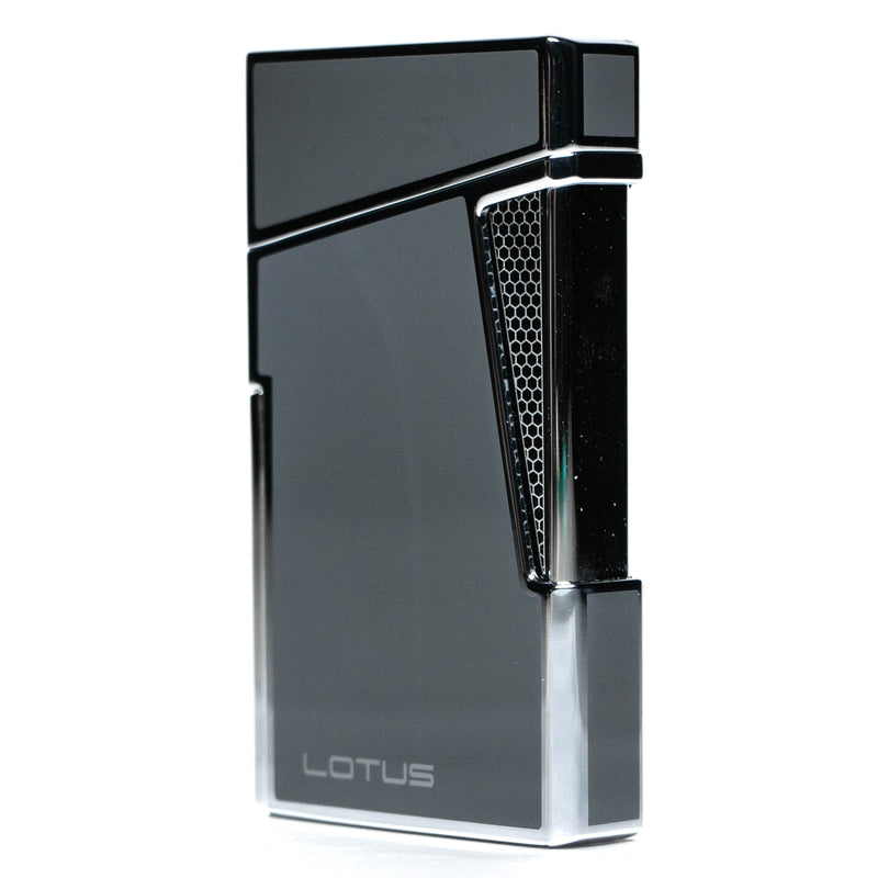 Lotus Torch - Apollo L4850 - Dual Flame Torch Lighter & Punch - Gray & Chrome - The Cave