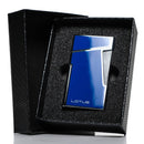 Lotus Torch - Apollo L4870 - Dual Flame Torch Lighter & Punch - Blue & Chrome - The Cave