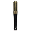 Metal Pipe - Zeppelin - Brass w/ Black Wood - The Cave