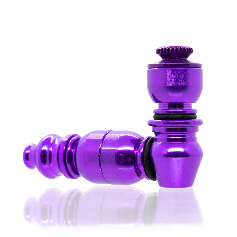 Metal Pipe - Mini - Single Chamber - Purple - The Cave