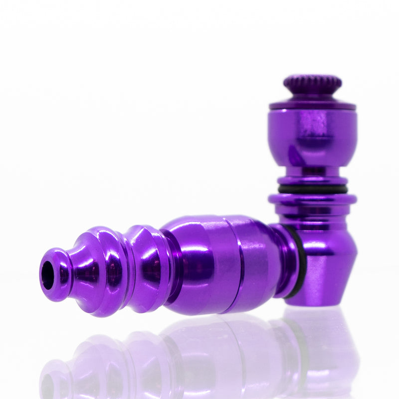 Metal Pipe - Mini - Single Chamber - Purple - The Cave