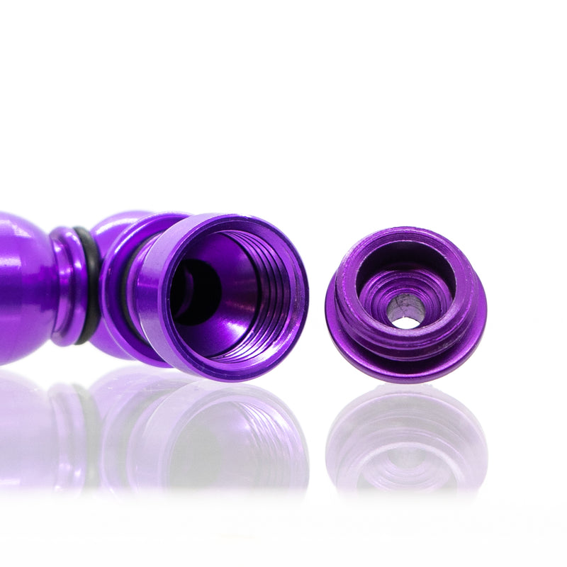 Metal Pipe - Mini - Single Chamber - Purple - The Cave