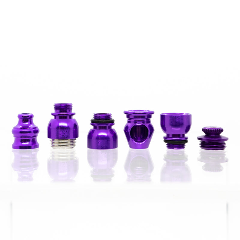 Metal Pipe - Mini - Single Chamber - Purple - The Cave