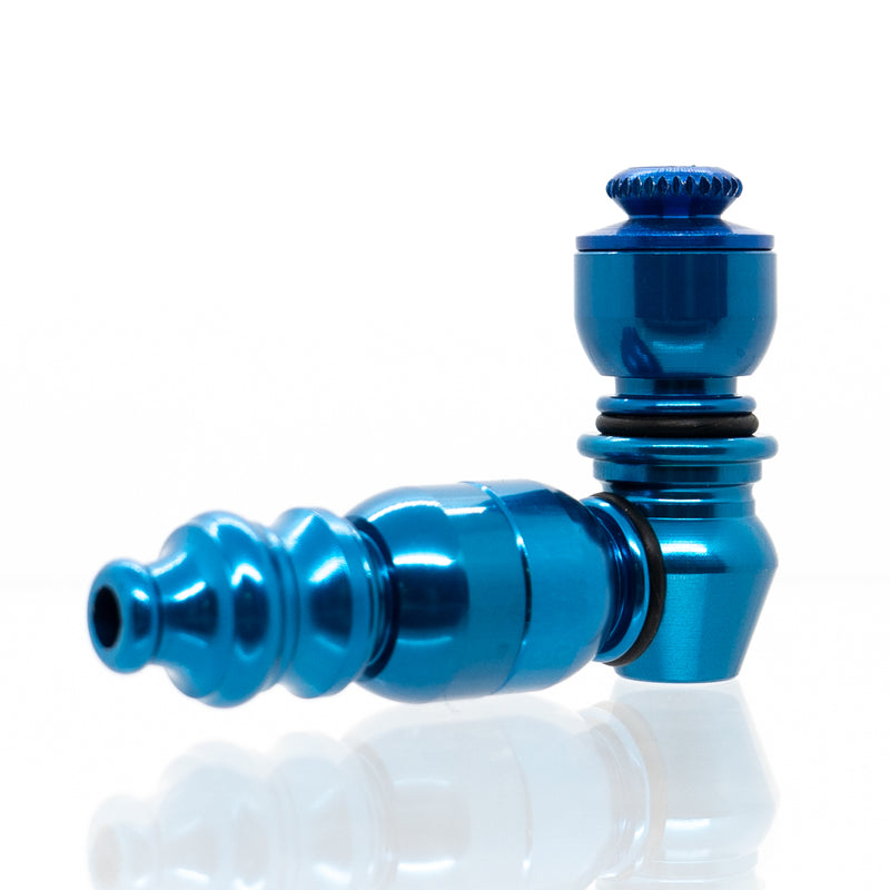 Metal Pipe - Mini - Single Chamber - Blue - The Cave