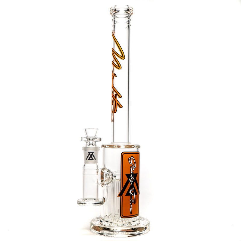 Moltn Glass - Sixty Five - Short - Tree Perc - Orange Signature Label - The Cave